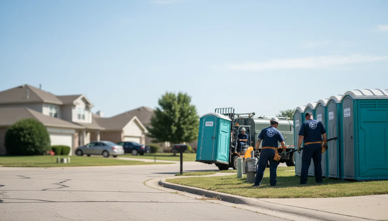 Porta Potty Rental in Carol Stream, IL near me